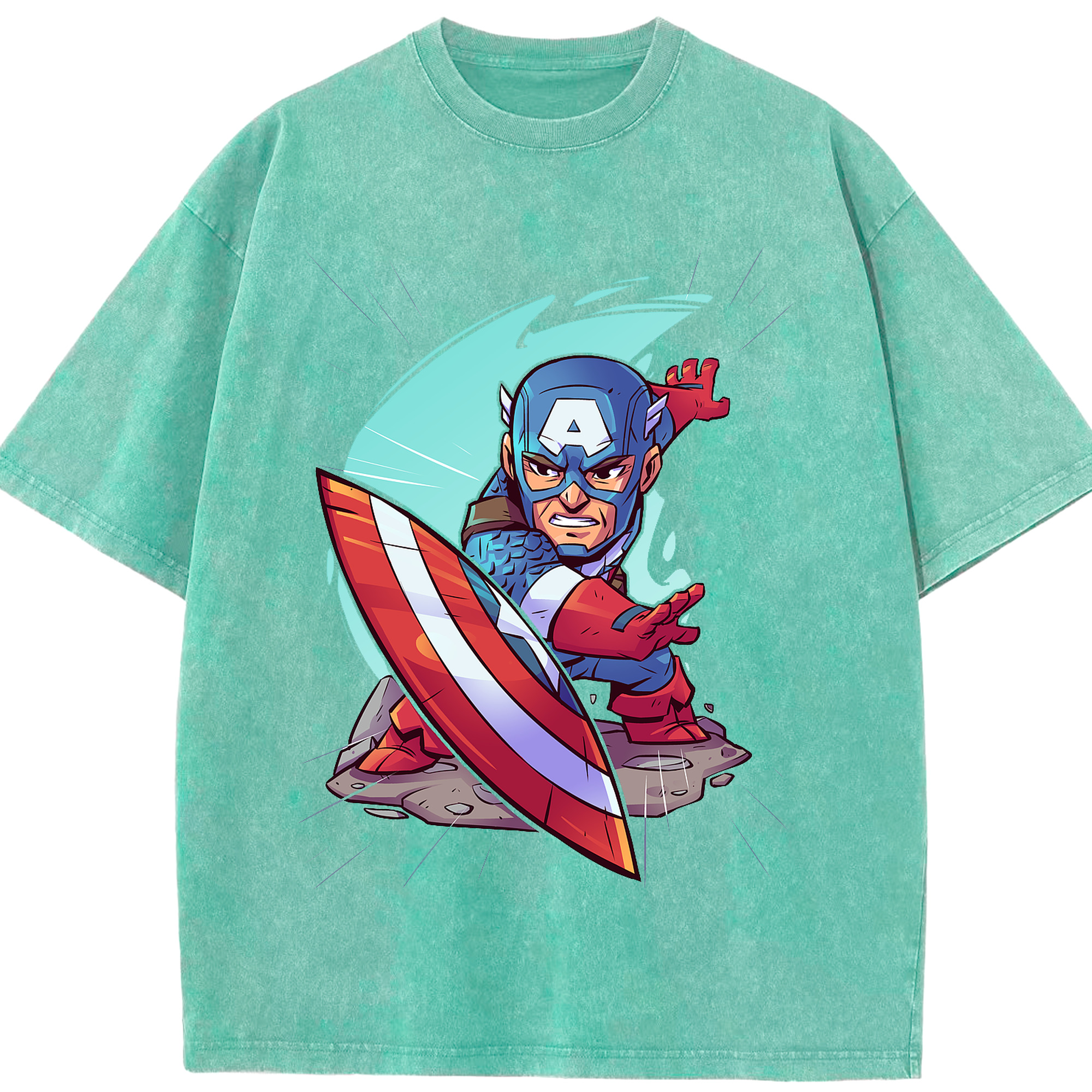 （画像用） アベンジャーズ The Avengers 綿100% ヴィンテージ風 半袖Tシャツ（フロントプリント）